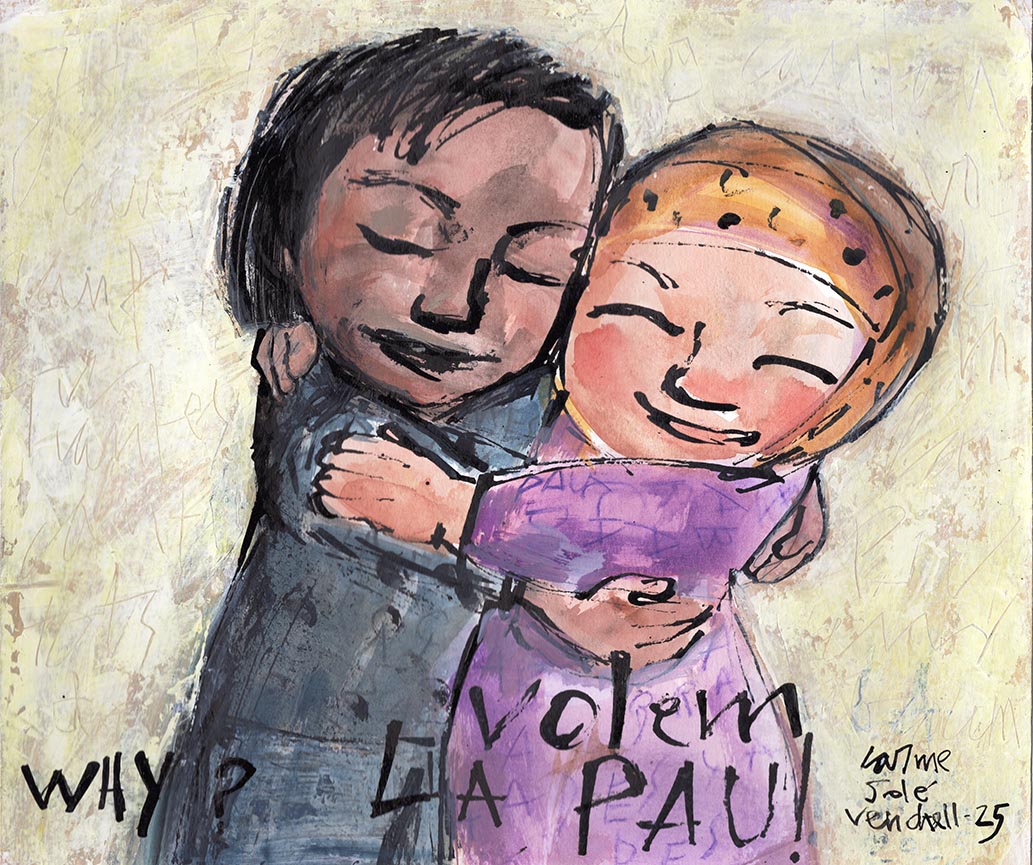 2025 abraçades per la PAU